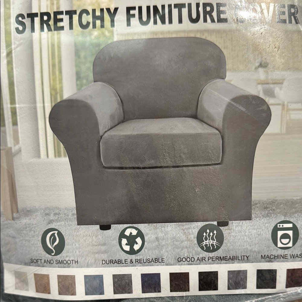Charcoal Furniture Cover - Picture 2 of 3